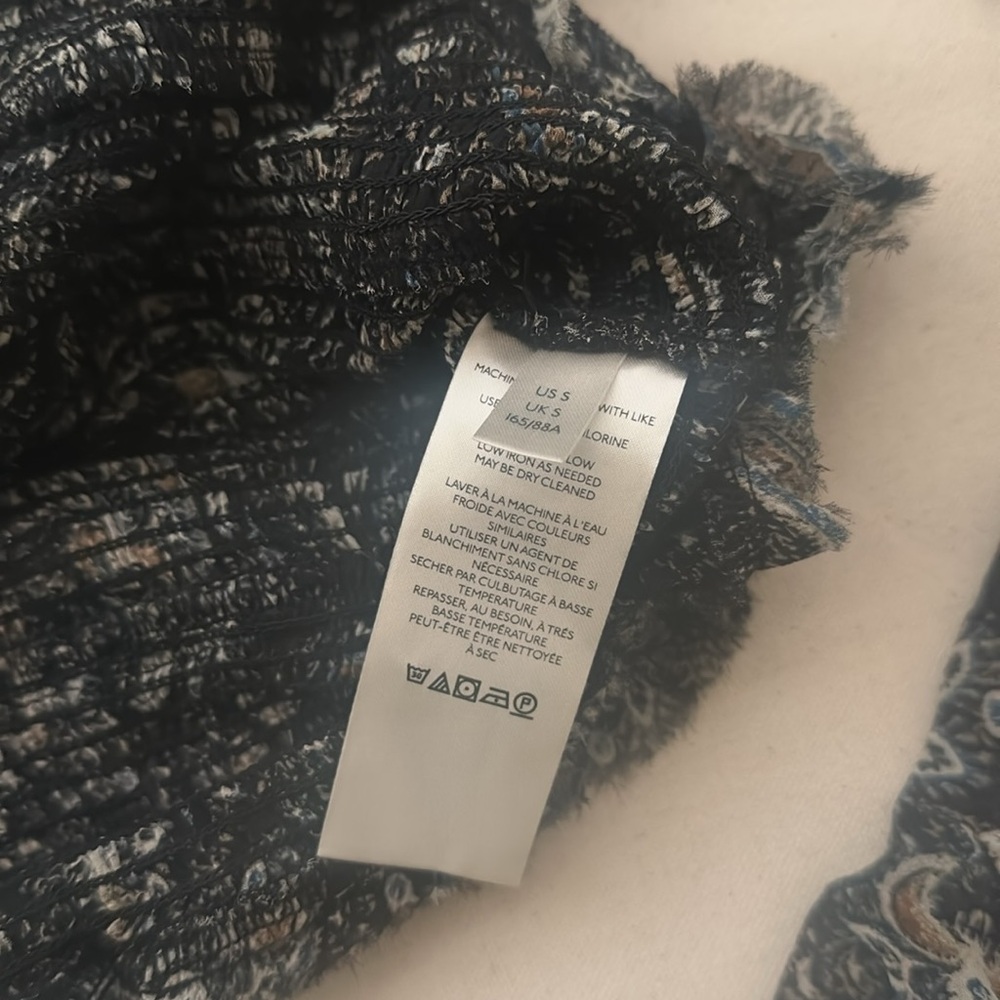 NWT Free People Lolita Top in Black Combo - Picture 10 of 16